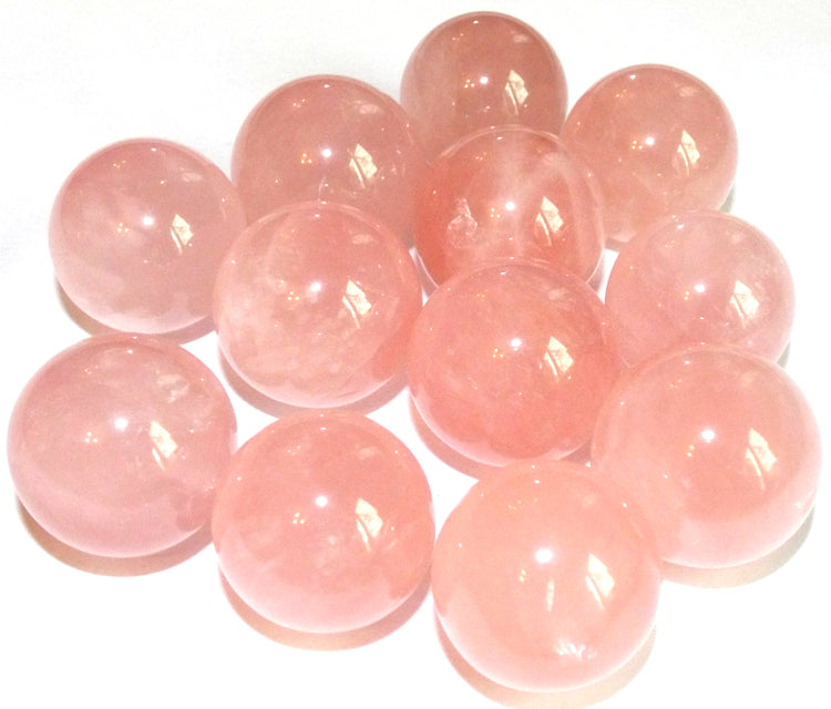 Rose Quartz Gemstone Sphere 21mm