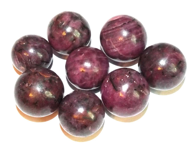 Ruby Gemstone Sphere 12mm