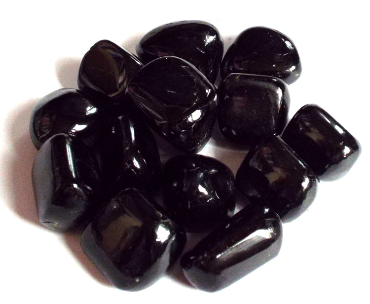 1 x Small Black Tourmaline Tumblestone