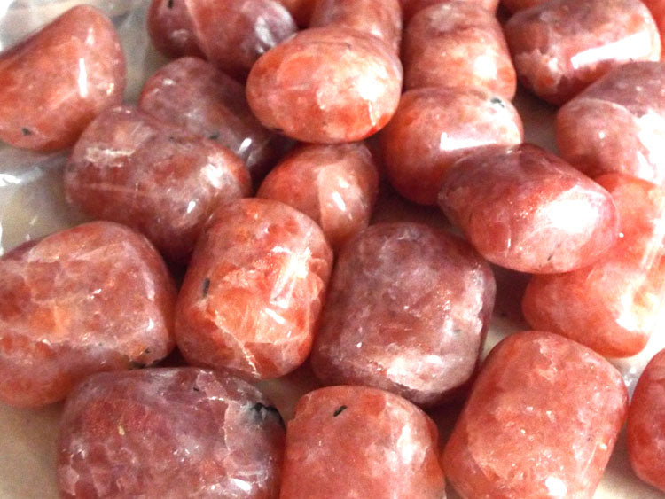 1 x Large Sunstone Tumblestone