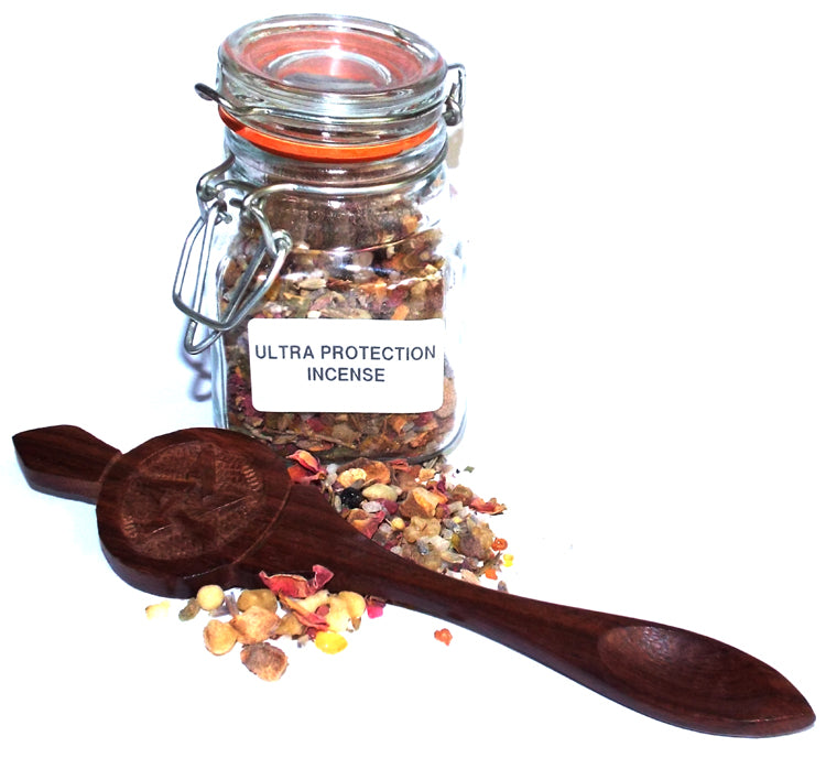 40gms Ultra Protection Incense Resin in Jar with Spoon