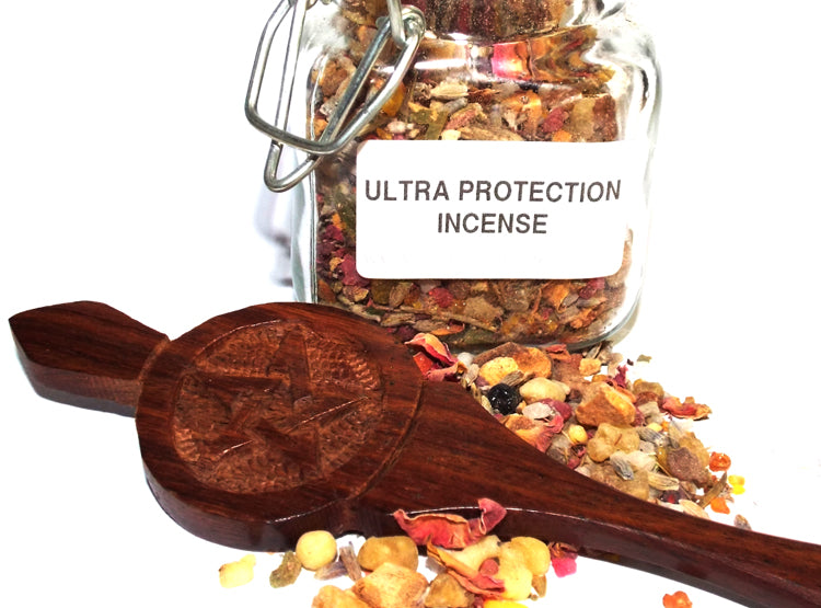 40gms Ultra Protection Incense Resin in Jar with Spoon