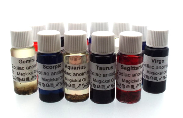 Full set of Twelve 10ml Zodiac Oils