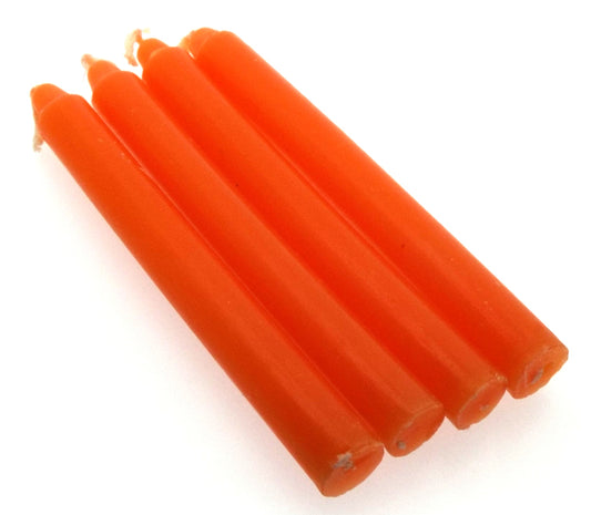 1 x Orange Spell Candle 4 Inch