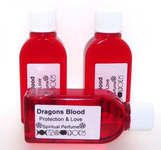 25ml Dragons Blood Herbal Spell Oil Protection and Love