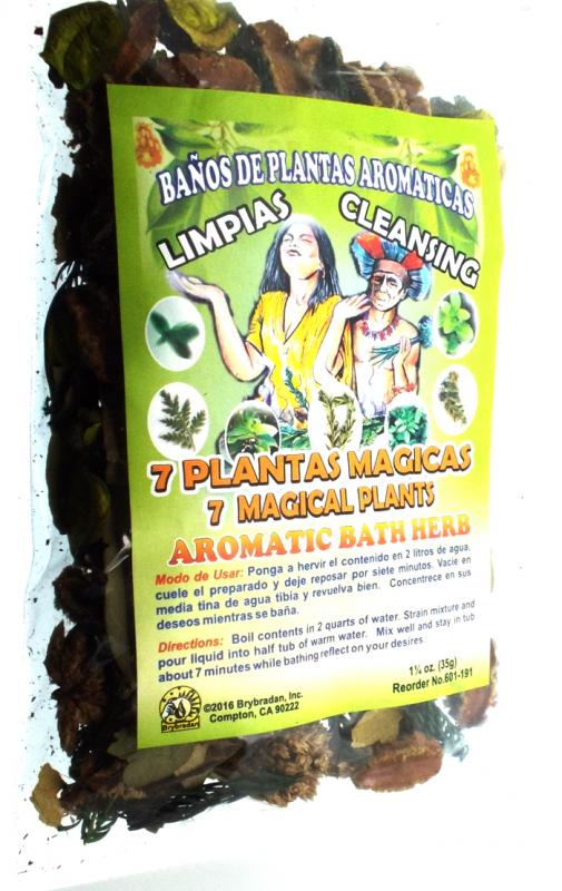 35gms 7 Magical Plants Aromatic Bath Herbs