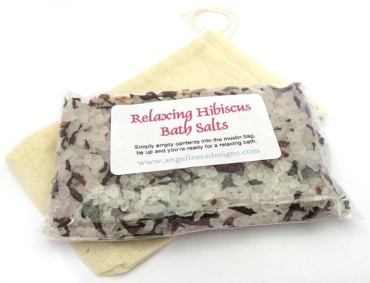100gms Relaxing Hibiscus Bath Salts