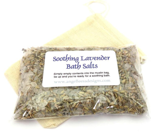 100gms Soothing Lavender Bath Salts