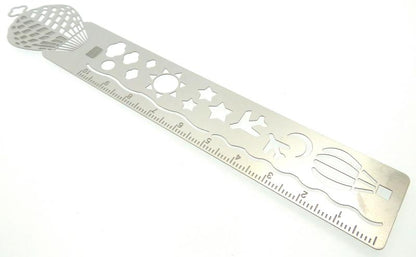 Stainless Steel Hot Air Balloon Stencil Ruler