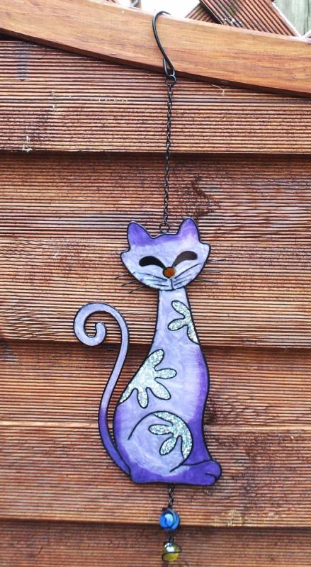 Cat Colourful Hanging Mobile
