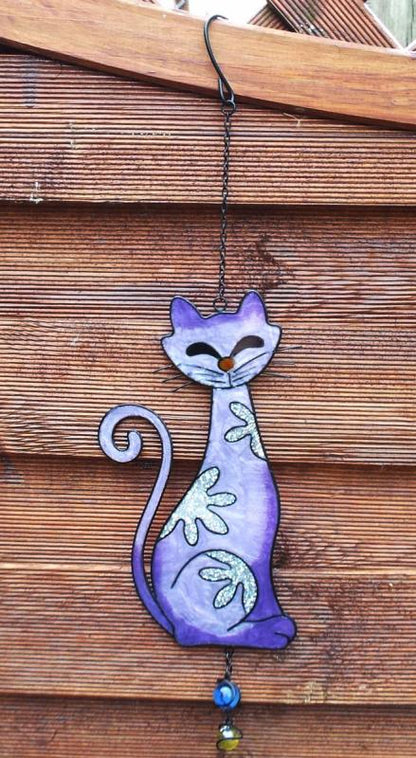 Cat Colourful Hanging Mobile