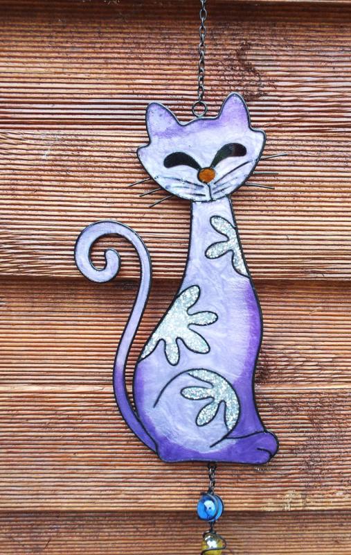 Cat Colourful Hanging Mobile