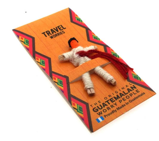Mini Guatemalan Worry Doll for Travel