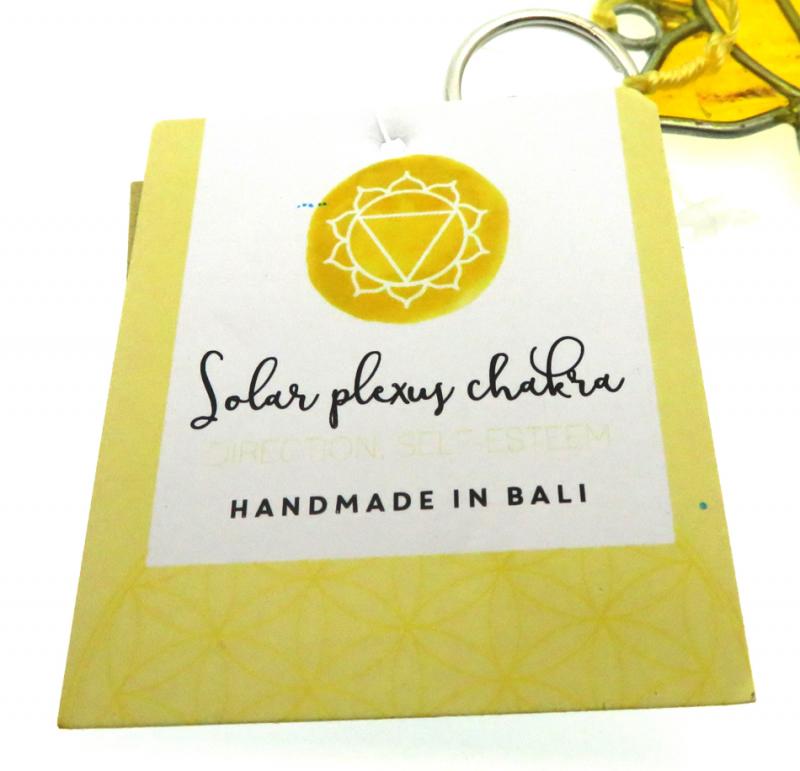 Solar Chakra Symbol Mini Suncatcher