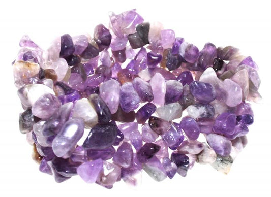 Amethyst Gemstone Cuff Bracelet