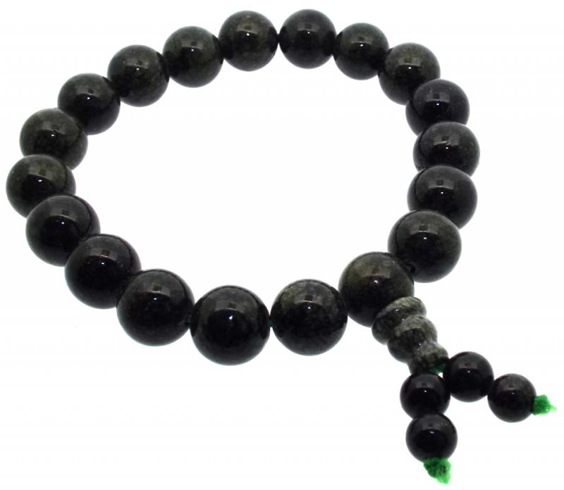 10mm Tintagel Serpentine Gemstone Power Bracelet