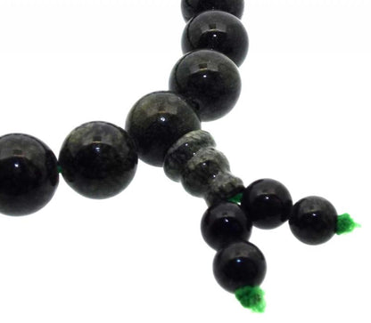 10mm Tintagel Serpentine Gemstone Power Bracelet