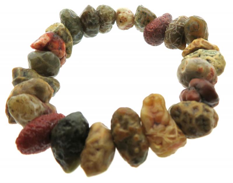 Mongolian Gobi Desert Agate Bracelet 01