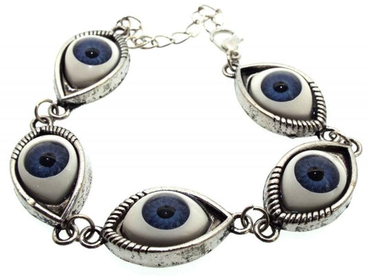 Metal Evil Eye Bracelet