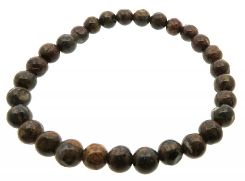 6 to 7mm Pietersite Gemstone Power Bracelet