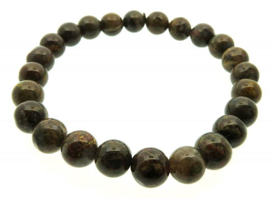 8 to 9mm Pietersite Gemstone Power Bracelet