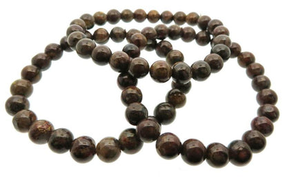 8 to 9mm Pietersite Gemstone Power Bracelet