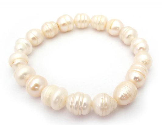 Freshwater Pearl Elasticated Bracelet