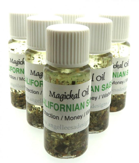 10ml Californian Sage Herbal Spell Oil Protection Money and Wishes