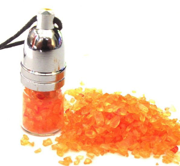 Sacral Chakra Mojo Bottle Pendant