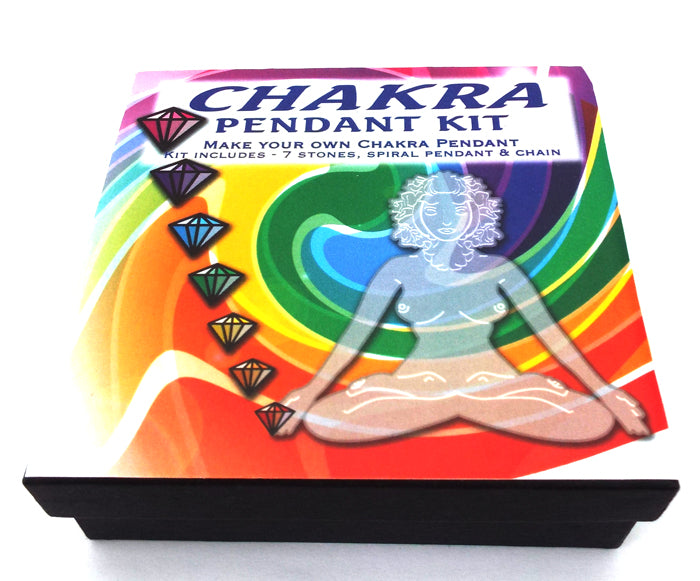 Chakra Gemstone Spiral Pendant Kit