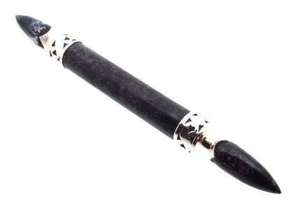Corundum Gemstone Healing Wand