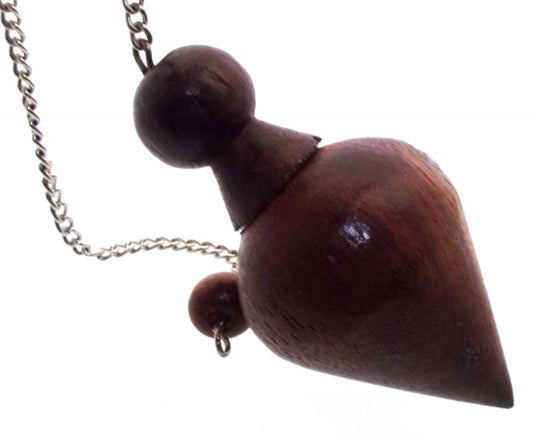 Wooden Single Chamber Teardrop Pendulum