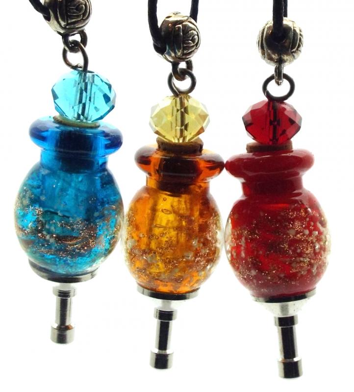 Lachrymatory Style Random Colour Bottle Pendant