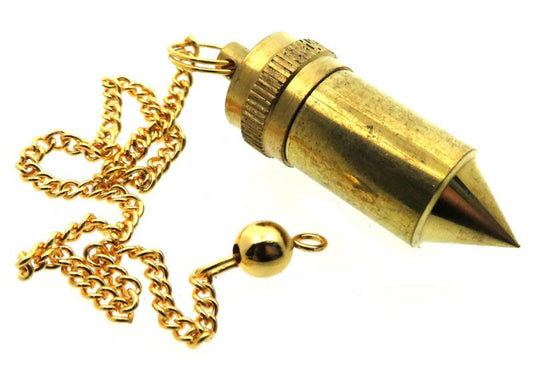 Brass Bullet Shaped Pendulum