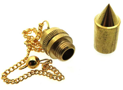 Brass Bullet Shaped Pendulum