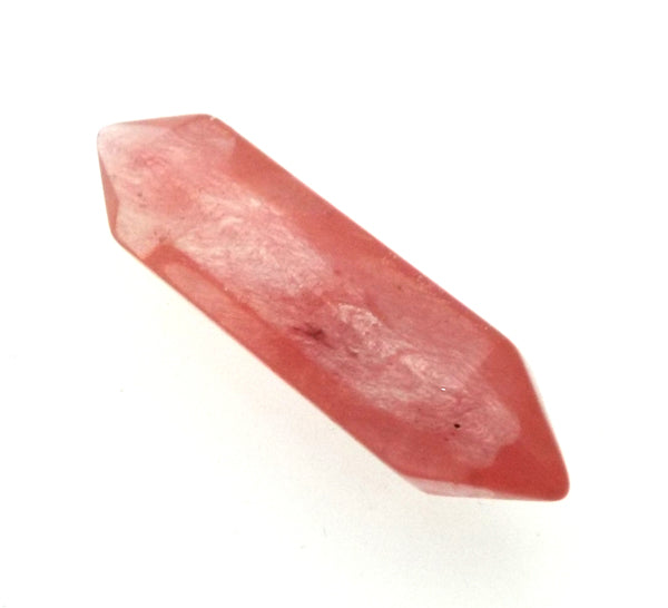 Cherry Quartz Crystal Double Terminated Mini Gemstone Wand