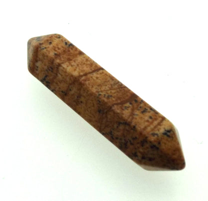 Kalahari Jasper Crystal Double Terminated Mini Gemstone Wand