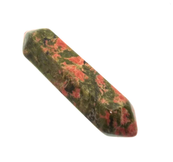 Unakite Crystal Double Terminated Mini Gemstone Wand