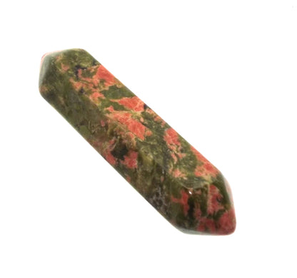 Unakite Crystal Double Terminated Mini Gemstone Wand