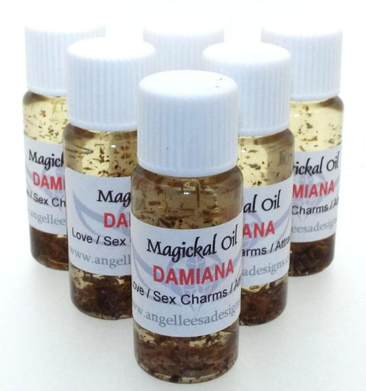 10ml Damiana Herbal Spell Oil Love Sex Charms Attraction