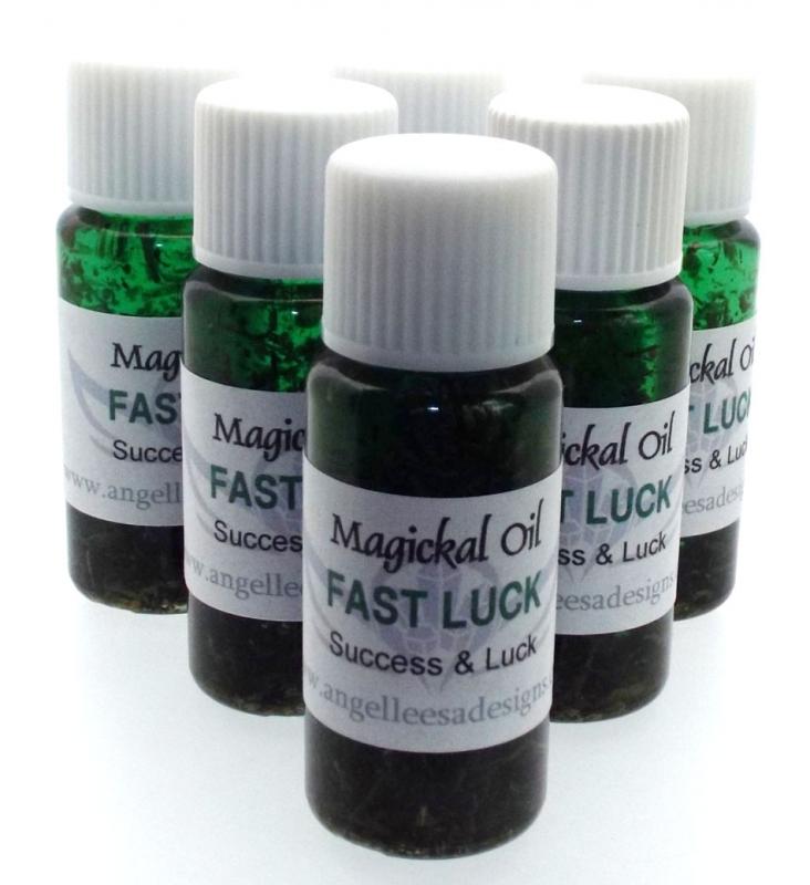 10ml Fast Luck Herbal Spell Oil Success and Luck