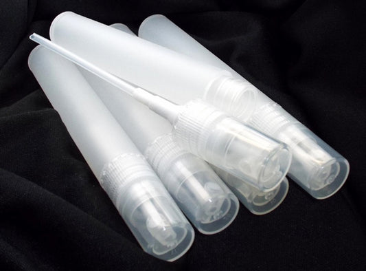 5x 8ml Travel Size Plastic Atomiser Perfume Spray Bottles