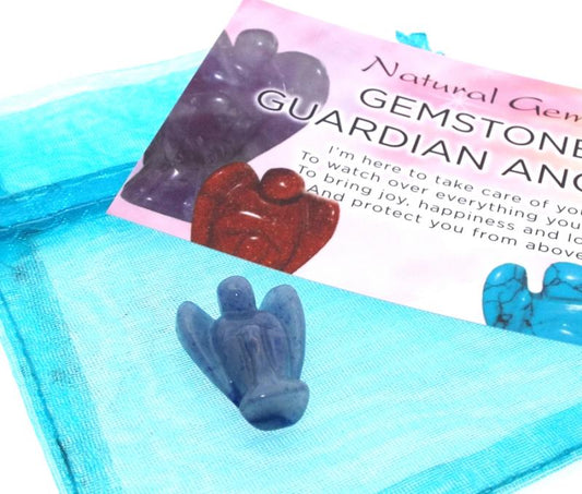 Sodalite Gemstone Guardian Angel Talisman