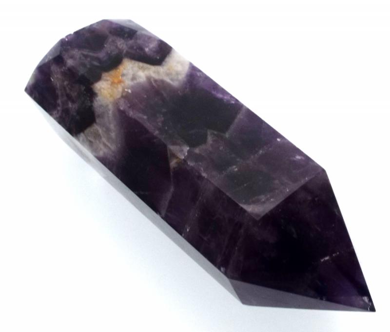 Chevron Amethyst Gemstone Tower 01