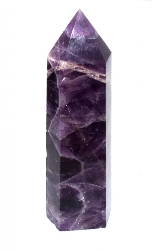 Chevron Amethyst Gemstone Tower 02