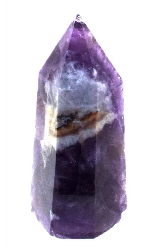 Chevron Amethyst Gemstone Tower 08