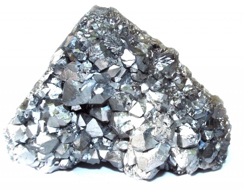 Quartz Gemstone Electroplated Cluster