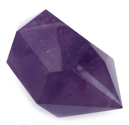 Amethyst Chunky Gemstone Double Terminated Wand 01