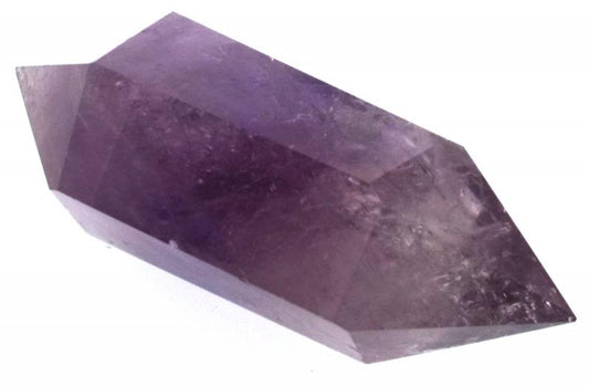Amethyst Chunky Gemstone Double Terminated Wand 02