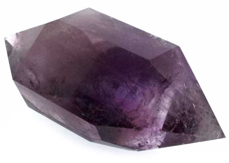 Amethyst Chunky Gemstone Double Terminated Wand 03